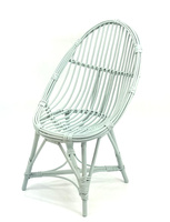 Krzesło wiklinowe Łezka MIĘTOWE