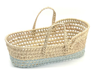 Kosz dla lalek z liści palmy "M" OMBRE