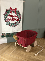 Wiklinowy wózek do ciągnięcia SAM © MERRY CHERRY