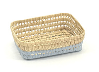 Kosz - taca z liści palmy GERRY OMBRE PETROL