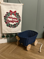 Wiklinowy wózek do ciągnięcia SAM © PETROL CHRISTMAS