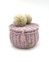 Wiklinowa szkatułka LIZA - mała © BABY PINK