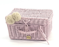 Kuferek wiklinowy MIMI © BABY PINK