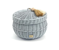 Wiklinowy kosz BUBBLE "L" © MINT