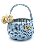 Wiklinowy kosz BUNNY "S" © BABY BLUE